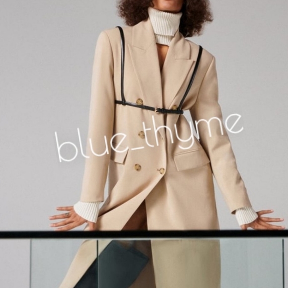 Zara LEATHER Harness LIMITED Edition Belt - Picture 1 of 5